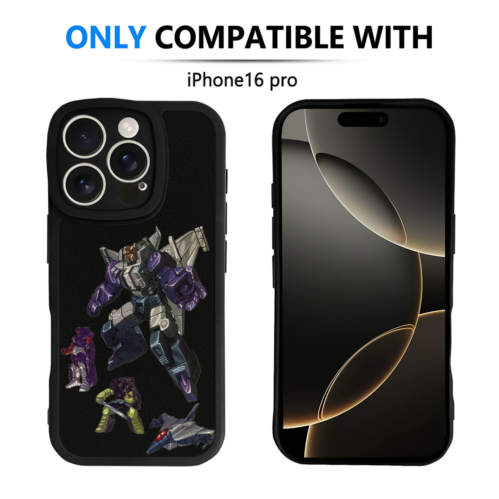 （画像用）  【iPhone 16シリーズ対応】シリコンスマホケース（レザー調） 材質：シリコン